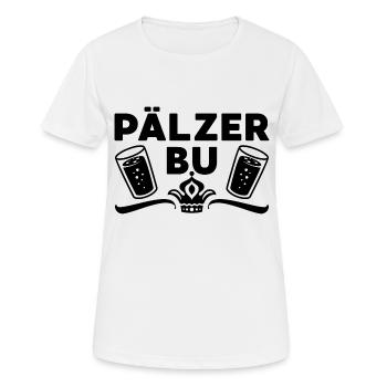 Pälzer bu Weinfest Riesling - Frauen T-Shirt atmungsaktiv - Weiß - Vorne - AI Model Female 172 dark (172cm)