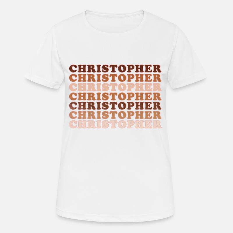 Christopher - Women's Breathable T-Shirt - white