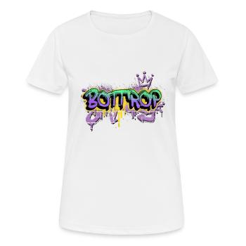 Bottrop Deutschland Stadt Graffiti Spray Sprayer - Frauen T-Shirt atmungsaktiv - Weiß - Vorne - AI Model Female 172 dark (172cm)