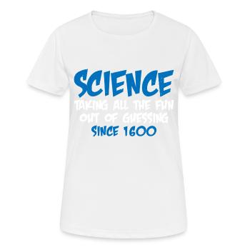 Prendre tout le plaisir de deviner depuis 1600 7 - T-shirt respirant Femme - blanc - Devant - AI Model Female 172 dark (172cm)