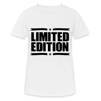 Limited Edition - Women's Breathable T-Shirt - white - Front - AI Model Female 172 dark (172cm)