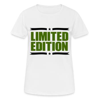 Limited Edition - Women's Breathable T-Shirt - white - Front - AI Model Female 172 dark (172cm)