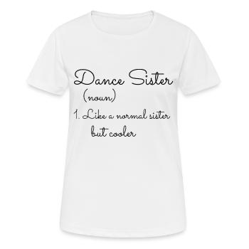 Dancing Dance Music - Frauen T-Shirt atmungsaktiv - Weiß - Vorne - AI Model Female 172 dark (172cm)