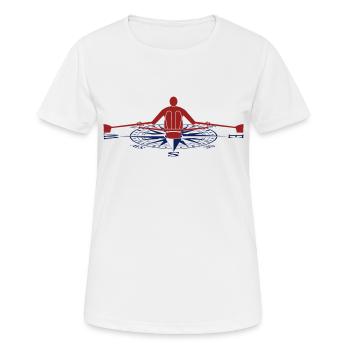 Ramer - T-shirt respirant Femme - blanc - Devant - AI Model Female 172 dark (172cm)