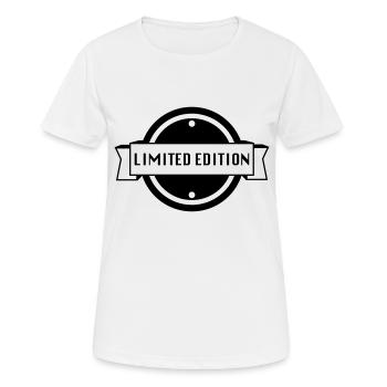 limited edition - T-shirt respirant Femme - blanc - Devant - AI Model Female 172 dark (172cm)