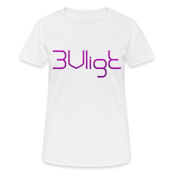 sms chat sprache befestigungen englisch drei 3 drei - Frauen T-Shirt atmungsaktiv - Weiß - Vorne - AI Model Female 172 dark (172cm)