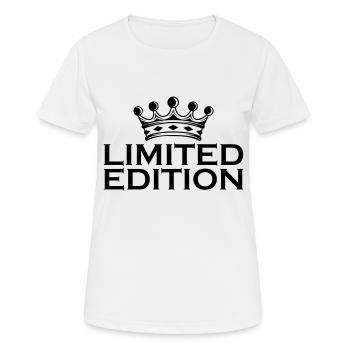 Édition limitée - T-shirt respirant Femme - blanc - Devant - AI Model Female 172 dark (172cm)