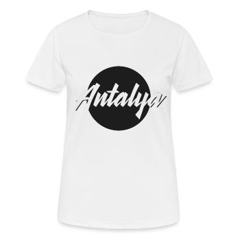 Antalya - T-shirt respirant Femme - blanc - Devant - AI Model Female 172 dark (172cm)