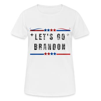 Rallying Cry T-Shirt - - Frauen T-Shirt atmungsaktiv - Weiß - Vorne - AI Model Female 172 dark (172cm)