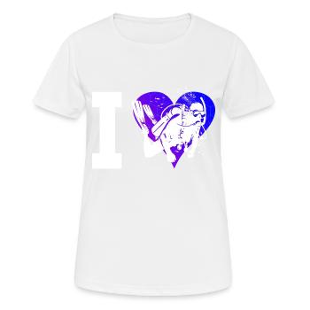 Taucher Scuba Taucher Free Dive Diver Diving - Women's Breathable T-Shirt - white - Front - AI Model Female 172 dark (172cm)