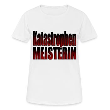 Maître des catastrophes - T-shirt respirant Femme - blanc - Devant - AI Model Female 172 dark (172cm)