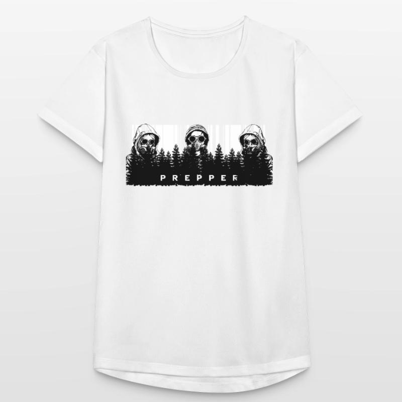 Prepper Code Frauen T-Shirt atmungsaktiv