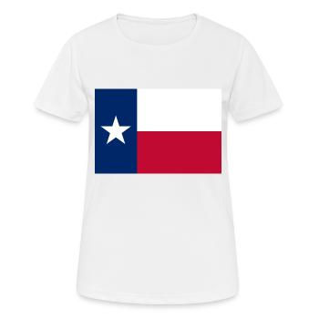 Texas - T-shirt respirant Femme - blanc - Devant - AI Model Female 172 dark (172cm)