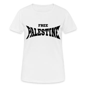 Freiheit Palästina Koran Moschee Imam Geschenk - Frauen T-Shirt atmungsaktiv - Weiß - Vorne - AI Model Female 172 dark (172cm)
