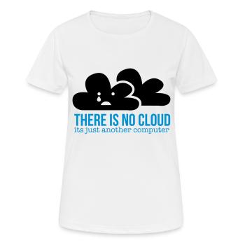 cloud - Women's Breathable T-Shirt - white - Front - AI Model Female 172 dark (172cm)
