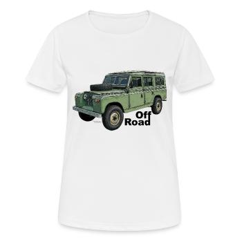 Off Road - Women's Breathable T-Shirt - white - Front - AI Model Female 172 dark (172cm)