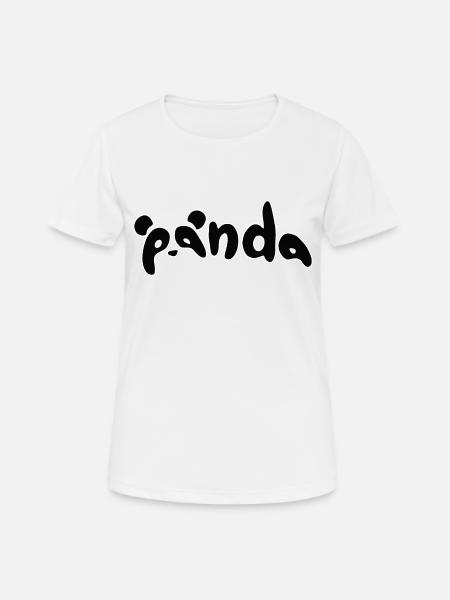 Panda - Women's Breathable T-Shirt - white