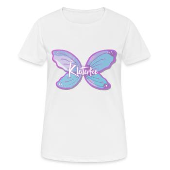 Fée d’escalade Escalade Bouldern - T-shirt respirant Femme - blanc - Devant - AI Model Female 172 dark (172cm)