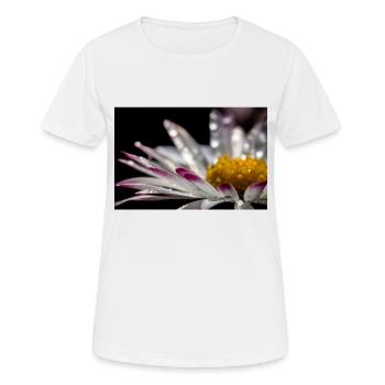 paquerette - T-shirt respirant Femme - blanc - Devant - AI Model Female 172 dark (172cm)