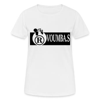 VOUMBA. S JUS - Frauen T-Shirt atmungsaktiv - Weiß - Vorne - AI Model Female 172 dark (172cm)