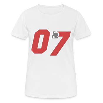Antalya - T-shirt respirant Femme - blanc - Devant - AI Model Female 172 dark (172cm)