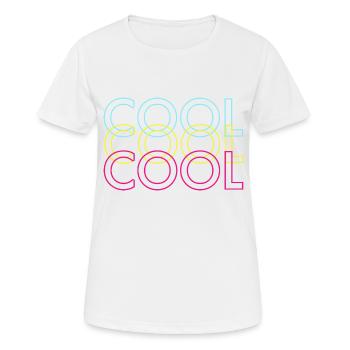REFROIDIR - T-shirt respirant Femme - blanc - Devant - AI Model Female 172 dark (172cm)