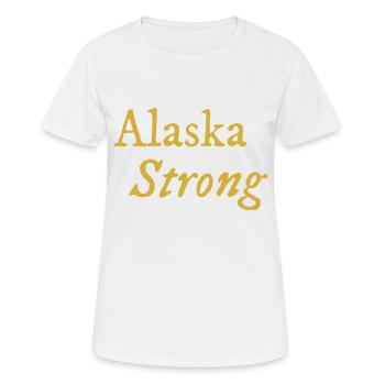 Alaska Fort - T-shirt respirant Femme - blanc - Devant - AI Model Female 172 dark (172cm)