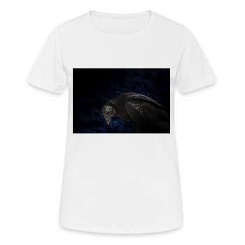 le terrible vautour à l'oeil rouge - T-shirt respirant Femme - blanc - Devant - AI Model Female 172 dark (172cm)