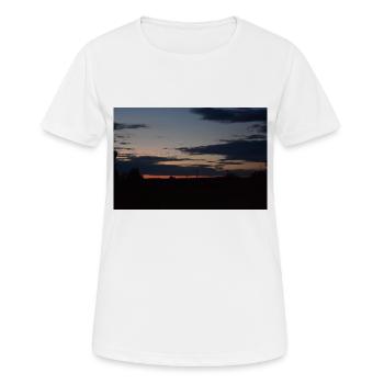 Sunset products - Women's Breathable T-Shirt - white - Front - AI Model Female 172 dark (172cm)