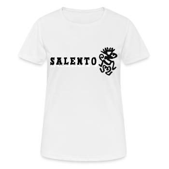 Schamanen-Hirschhöhle - Frauen T-Shirt atmungsaktiv - Weiß - Vorne - AI Model Female 172 dark (172cm)