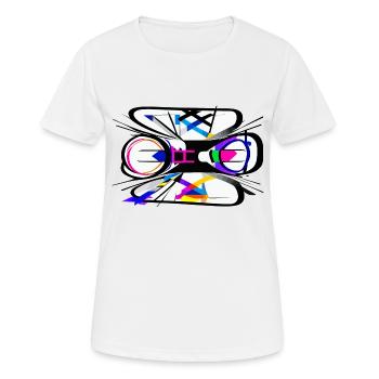 Tragic butterfly - Women's Breathable T-Shirt - white - Front - AI Model Female 172 dark (172cm)