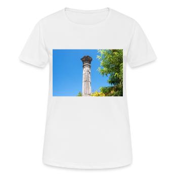 Petra-Zoranića-Square (Trg Petra Zoranica) Zadar - Women's Breathable T-Shirt - white - Front - AI Model Female 172 dark (172cm)