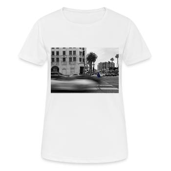 Hollywood Boulevard - T-shirt respirant Femme - blanc - Devant - AI Model Female 172 dark (172cm)