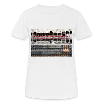 Réflexion sur la place Saint-Marc - T-shirt respirant Femme - blanc - Devant - AI Model Female 172 dark (172cm)