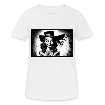 Alice #7 - Women's Breathable T-Shirt - white - Front - AI Model Female 172 dark (172cm)
