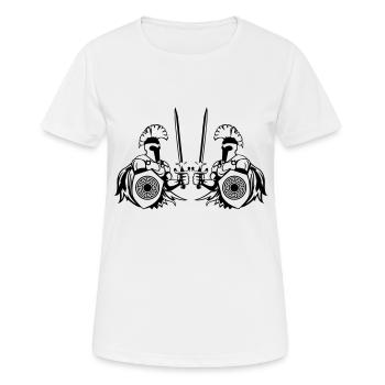 Spartans - Women's Breathable T-Shirt - white - Front - AI Model Female 172 dark (172cm)