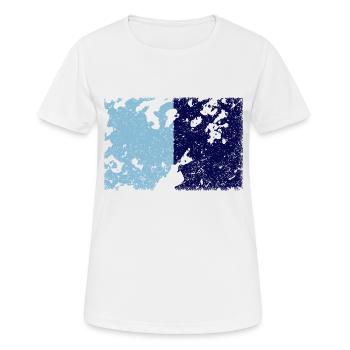 Dublin Vintage - T-shirt respirant Femme - blanc - Devant - AI Model Female 172 dark (172cm)
