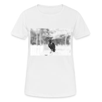 le vautour - T-shirt respirant Femme - blanc - Devant - AI Model Female 172 dark (172cm)
