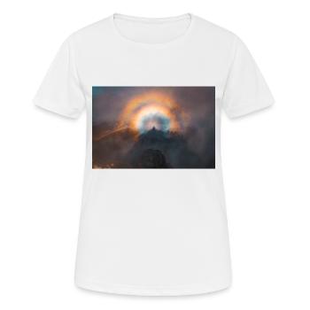 Gebrochenes Spektrum - Frauen T-Shirt atmungsaktiv - Weiß - Vorne - AI Model Female 172 dark (172cm)