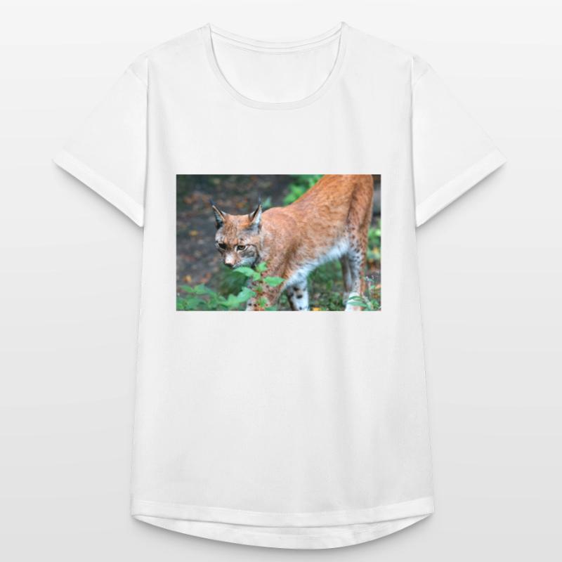 Eurasischer Luchs oder Nördlicher Luchs Frauen T-Shirt atmungsaktiv