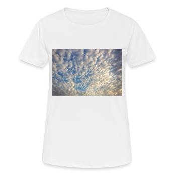 mer de nuages - T-shirt respirant Femme - blanc - Devant - AI Model Female 172 dark (172cm)