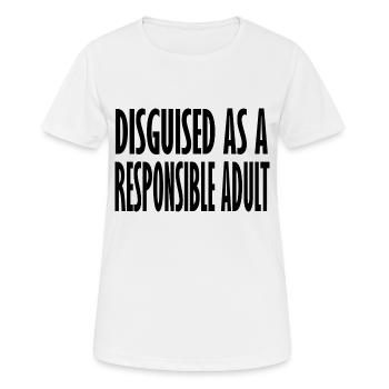 adult adult - Women's Breathable T-Shirt - white - Front - AI Model Female 172 dark (172cm)