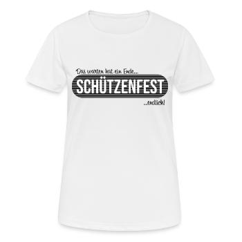 Schützenfest Schützenkönig Königspaar Geschenk - Frauen T-Shirt atmungsaktiv - Weiß - Vorne - AI Model Female 172 dark (172cm)