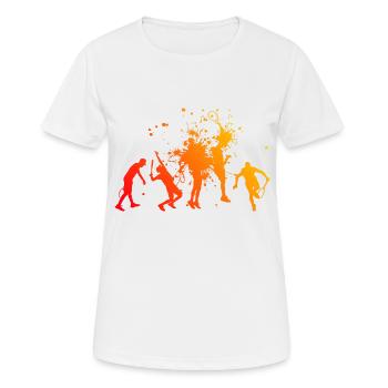 Tennis Hommes Tennis Tennis Tennis Tennis - T-shirt respirant Femme - blanc - Devant - AI Model Female 172 dark (172cm)