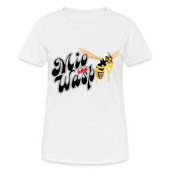 Mio la Guêpe m - T-shirt respirant Femme - blanc - Devant - AI Model Female 172 dark (172cm)