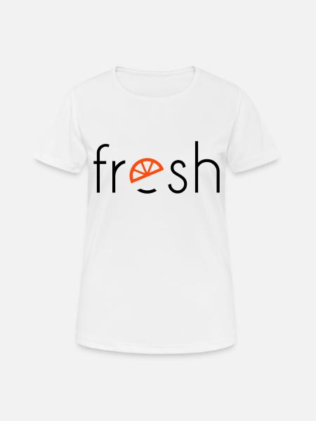 fresh - 2 colours - Women's Breathable T-Shirt - white