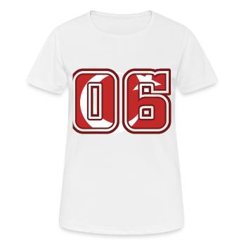 Ankara - Frauen T-Shirt atmungsaktiv - Weiß - Vorne - AI Model Female 172 dark (172cm)
