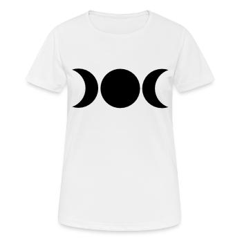 Monde - Frauen T-Shirt atmungsaktiv - Weiß - Vorne - AI Model Female 172 dark (172cm)