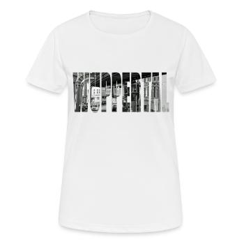 wuppertal schwebebahn - Women's Breathable T-Shirt - white - Front - AI Model Female 172 dark (172cm)