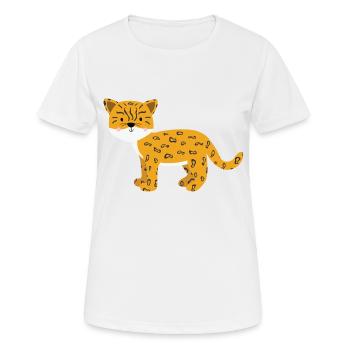 jaguar - Women's Breathable T-Shirt - white - Front - AI Model Female 172 dark (172cm)